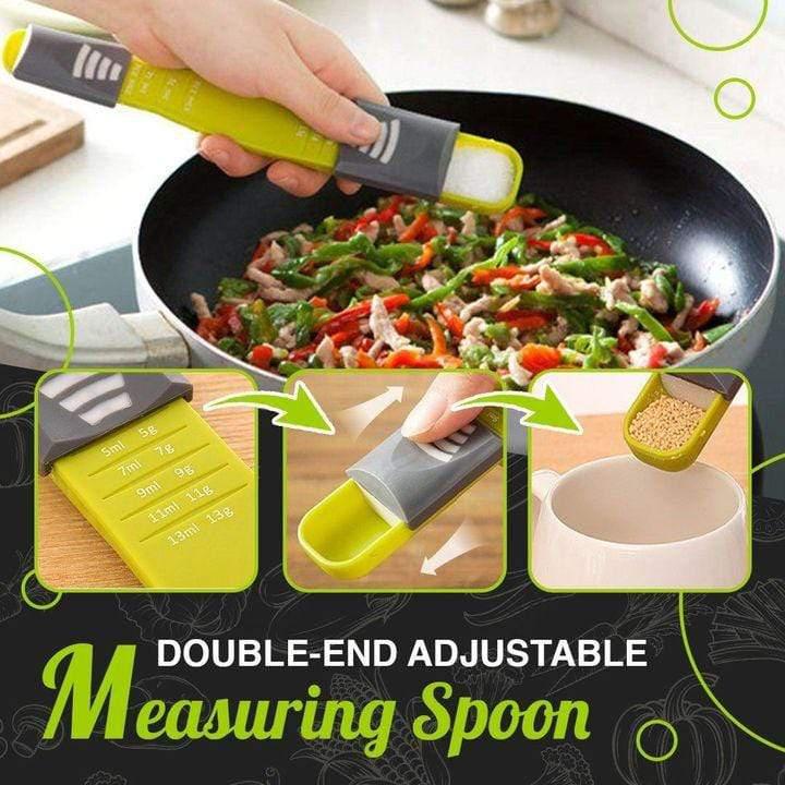 Dual-Head Adjustable Measuring Spoon