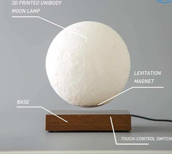 Magnetic Levitation Moon Lamp